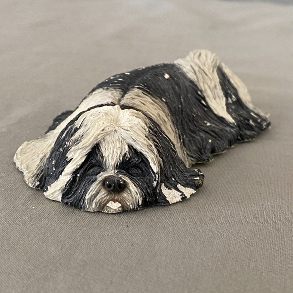 Other - Vintage Sandicast Lil' Snoozers SHIH TZU S76‎ 1992 Miniature Dog Figurine